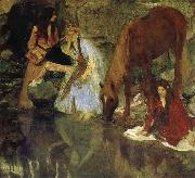 Edgar Degas Act oil painting on canvas